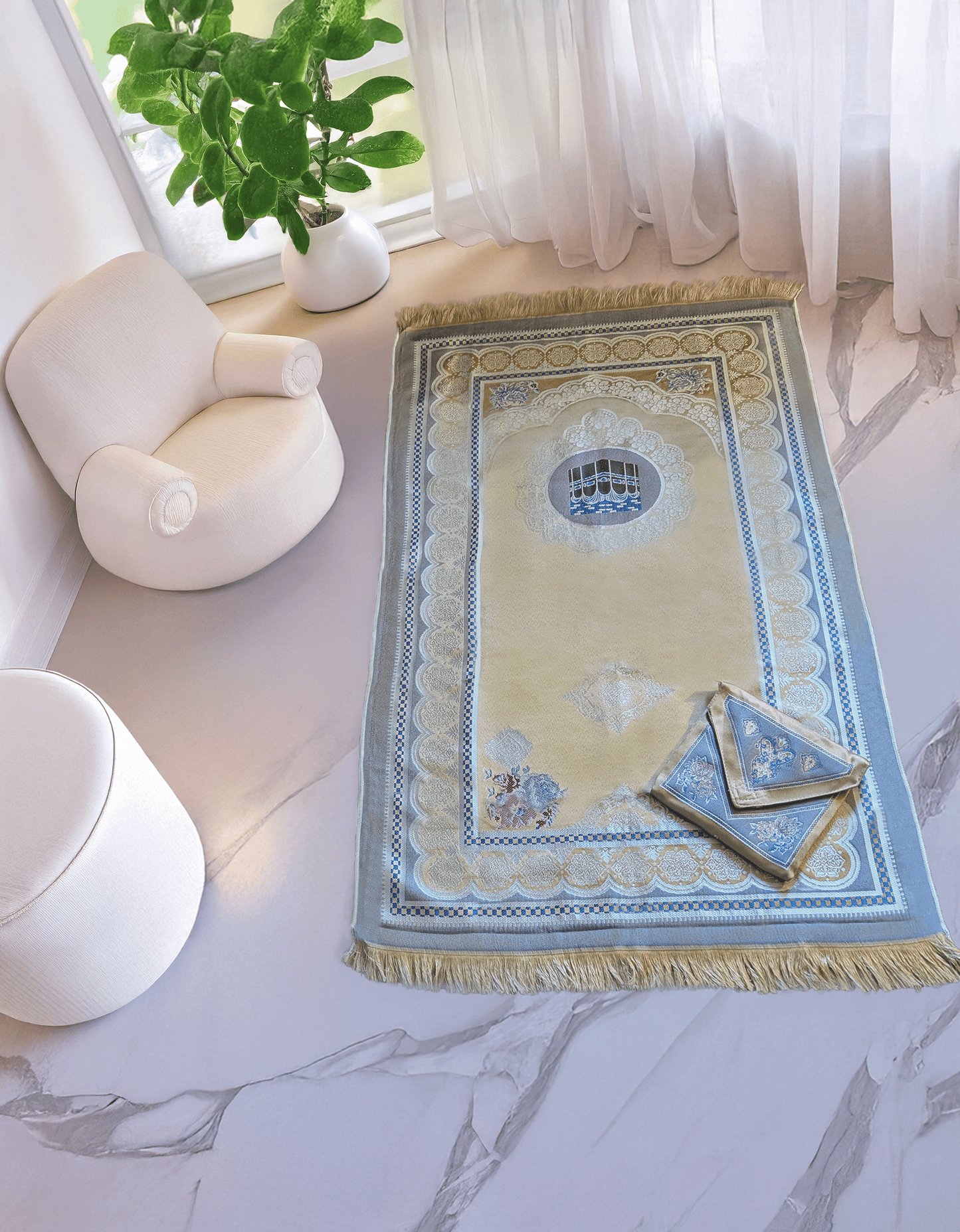 Amiah Sajadah Premium - Gold