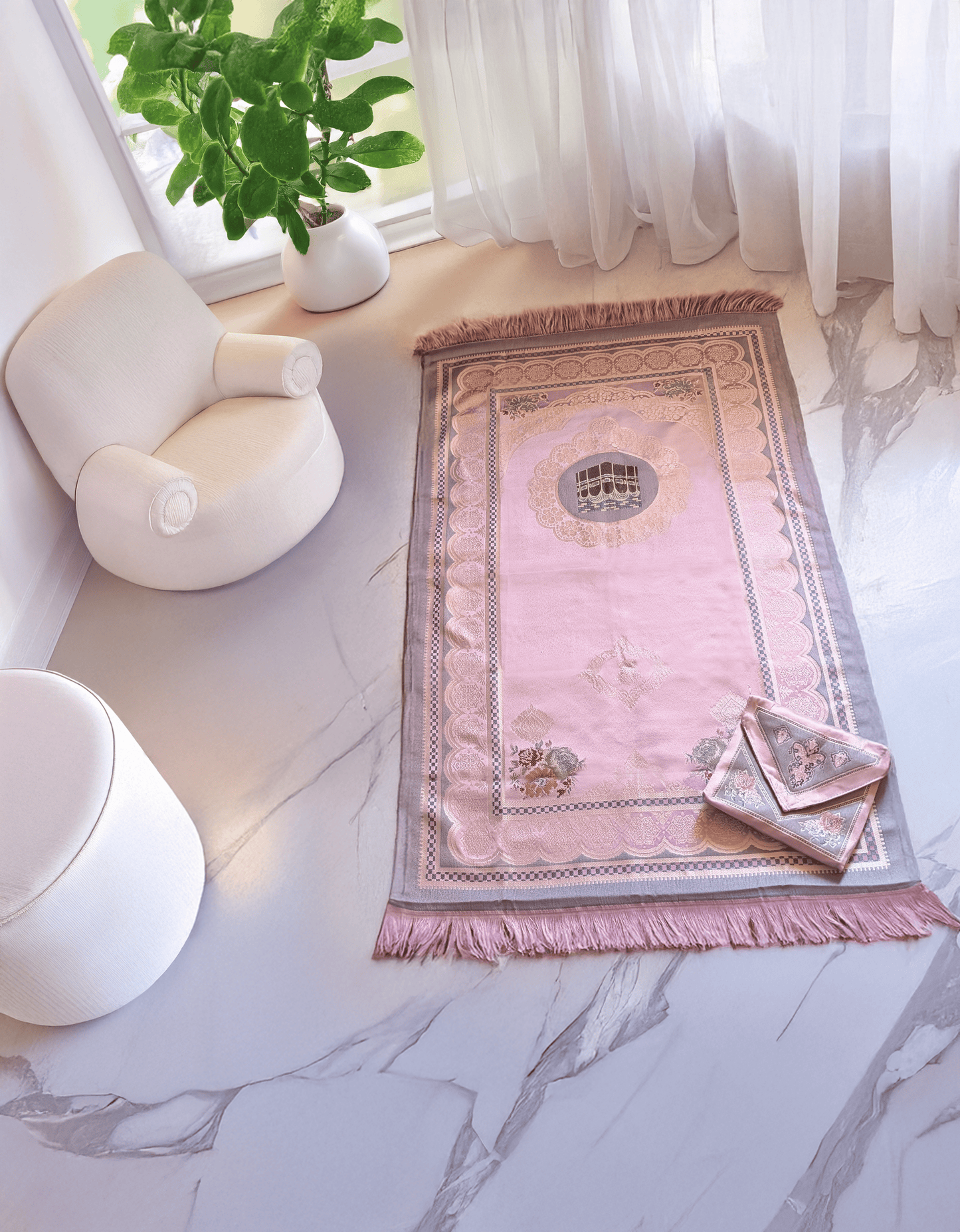 Amiah Sajadah Premium - Pink