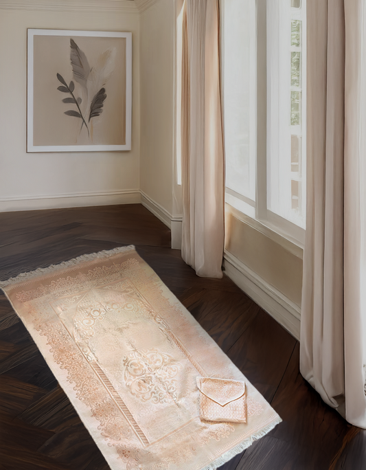 Amiah Sajadah Pastel - Orange